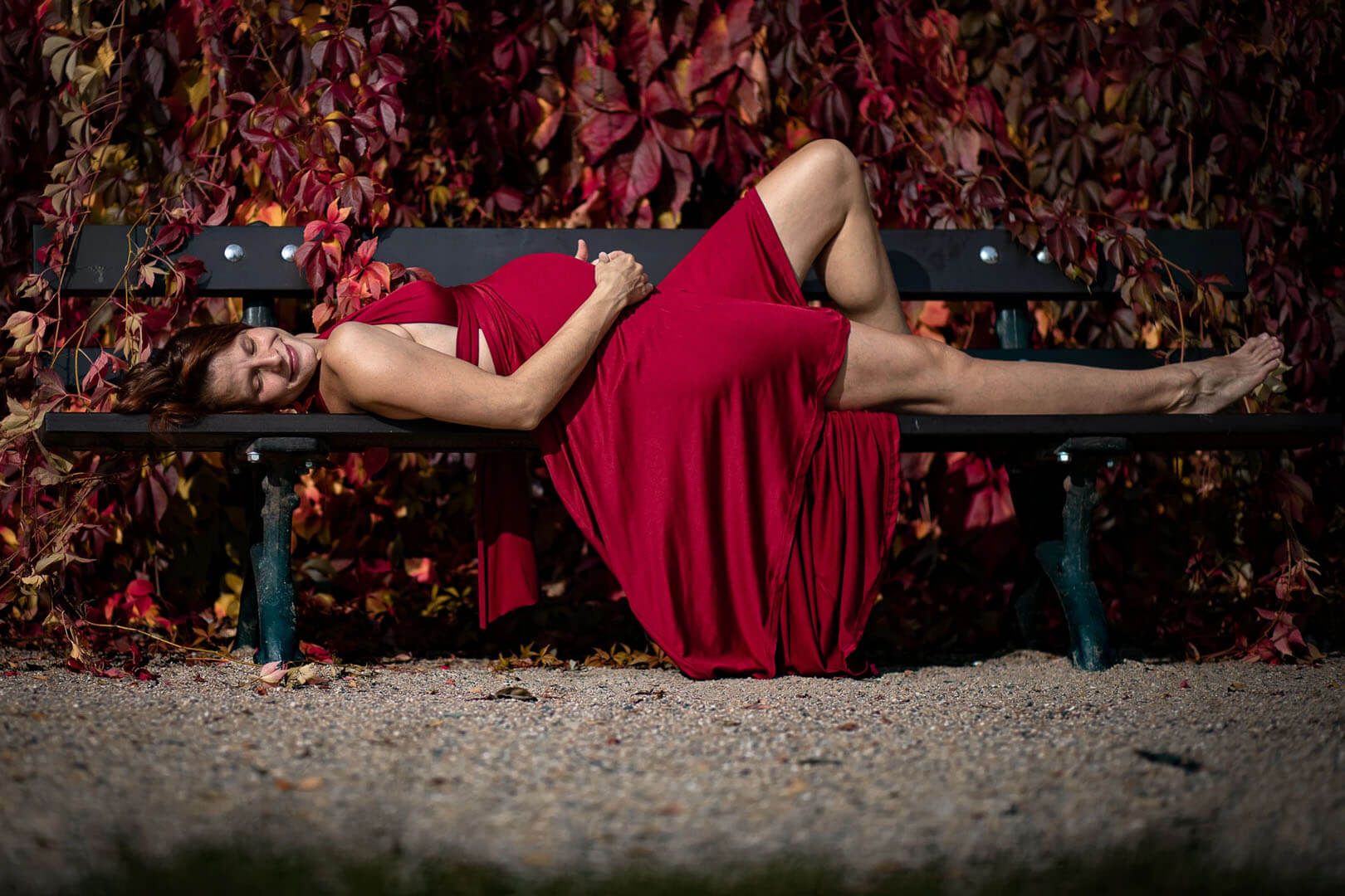 Babybauch Fotoshooting mit TinyTini Photography