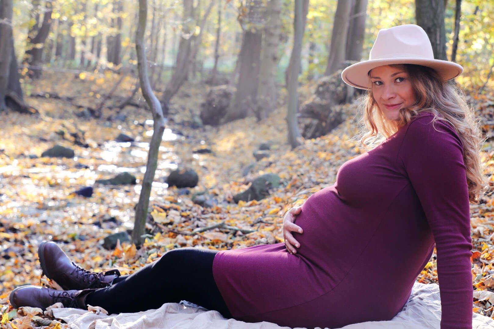 Babybauch Fotoshooting mit TinyTini Photography